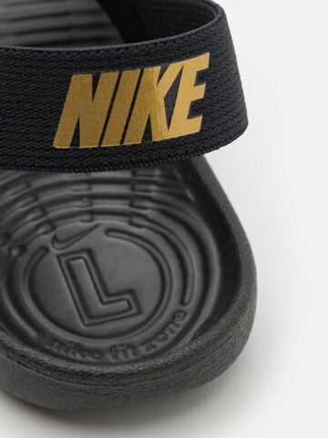 Nike Sportswear Åbne sko 'KAWA' i sort