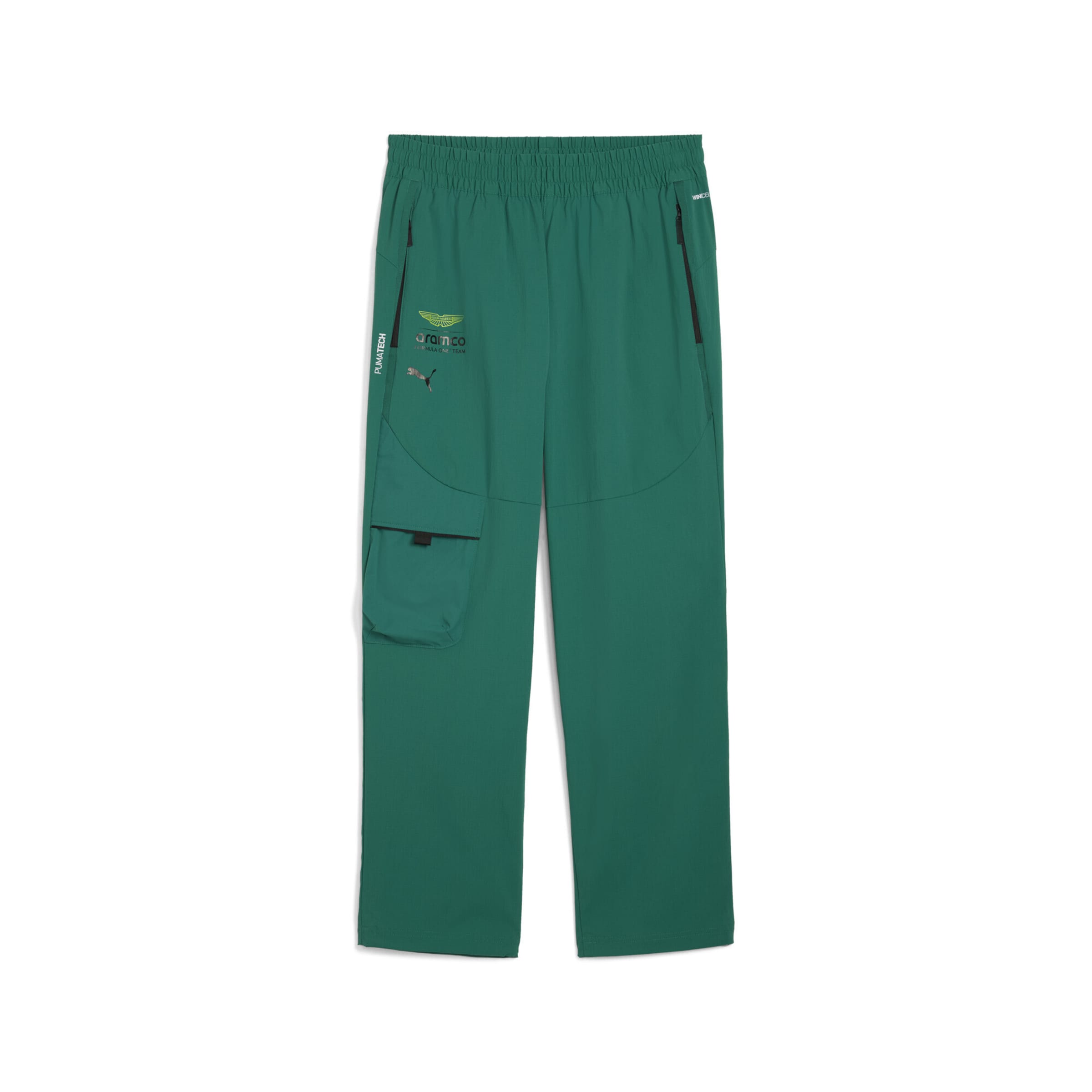 PUMA Regular Hose in Grün: Vorderseite