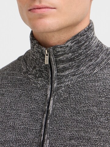 INDICODE JEANS Gebreid vest ' Jadan ' in Grijs