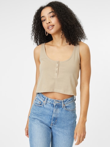 AÉROPOSTALE Top in Beige: front