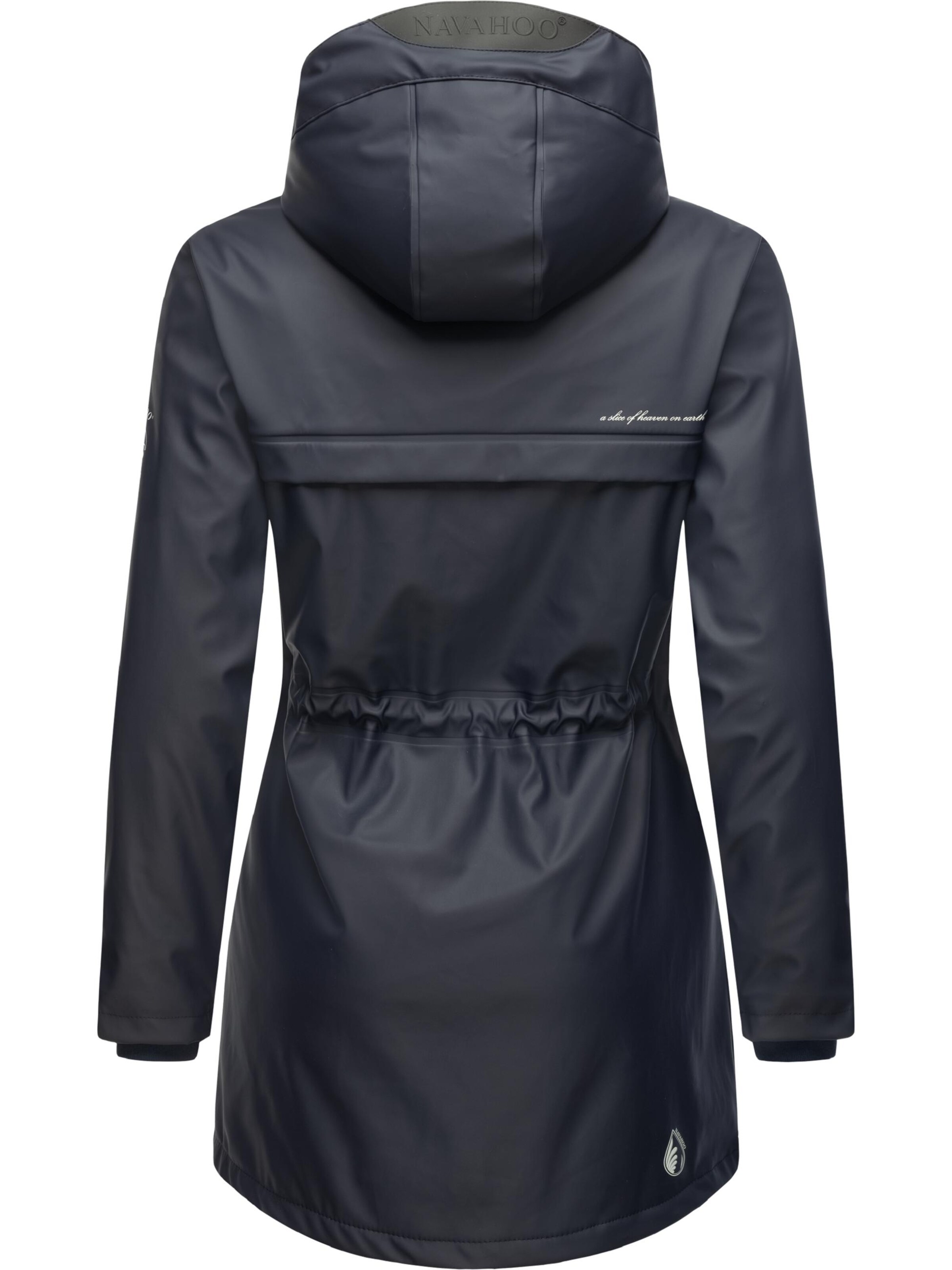 mėlyna NAVAHOO Demisezoninis paltas 'Rainy Forest'