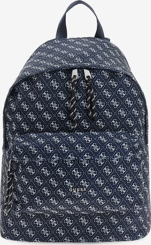 GUESS Backpack in Blue: front