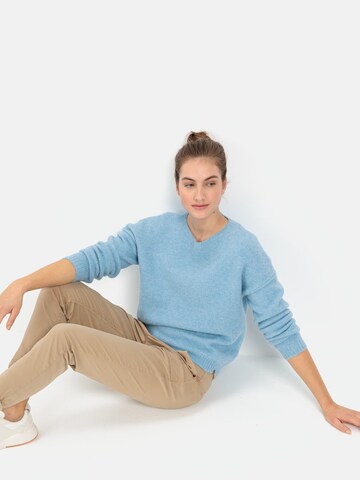 CAMEL ACTIVE Oversized Sweater in Blue
