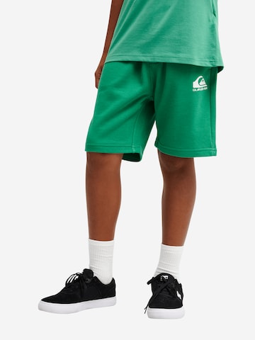 QUIKSILVER Pants ' Easy Day ' in Green: front