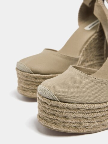 Pull&Bear Slingpumps i beige