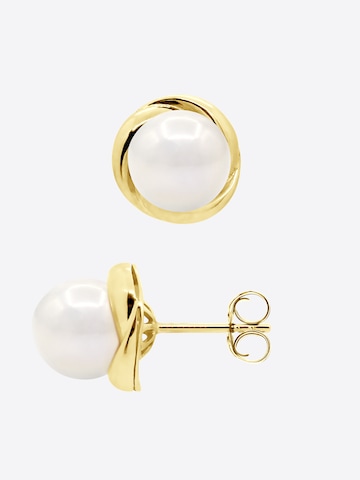 Ateliers Saint Germain Earrings 'ROCHEREAU' in Yellow: front