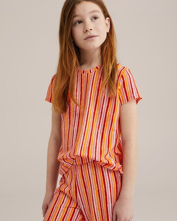 WE Fashion Paita värissä vaaleanpunainen: etupuoli