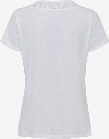 Olsen T-Shirt 'Collien' in Weiß