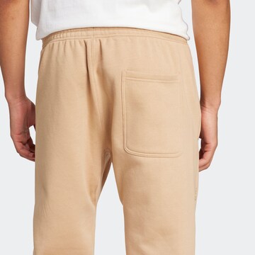 ADIDAS SPORTSWEAR Tapered Sporthose in Beige
