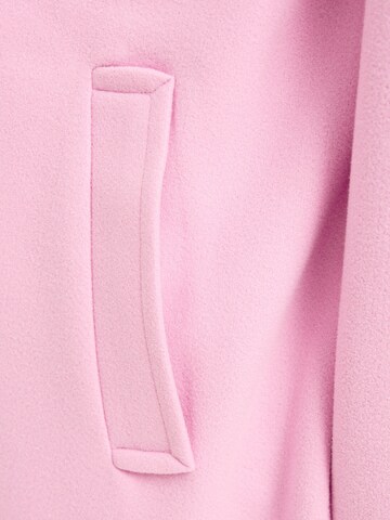 Bershka Between-Seasons Coat in Pink