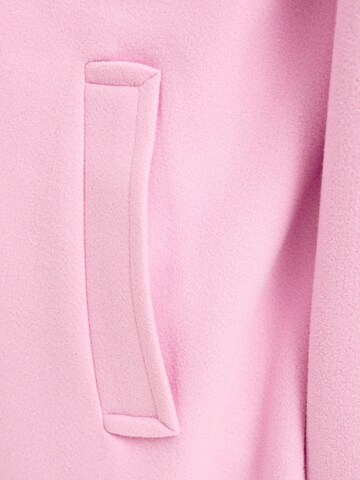 Bershka Between-seasons coat in Pink