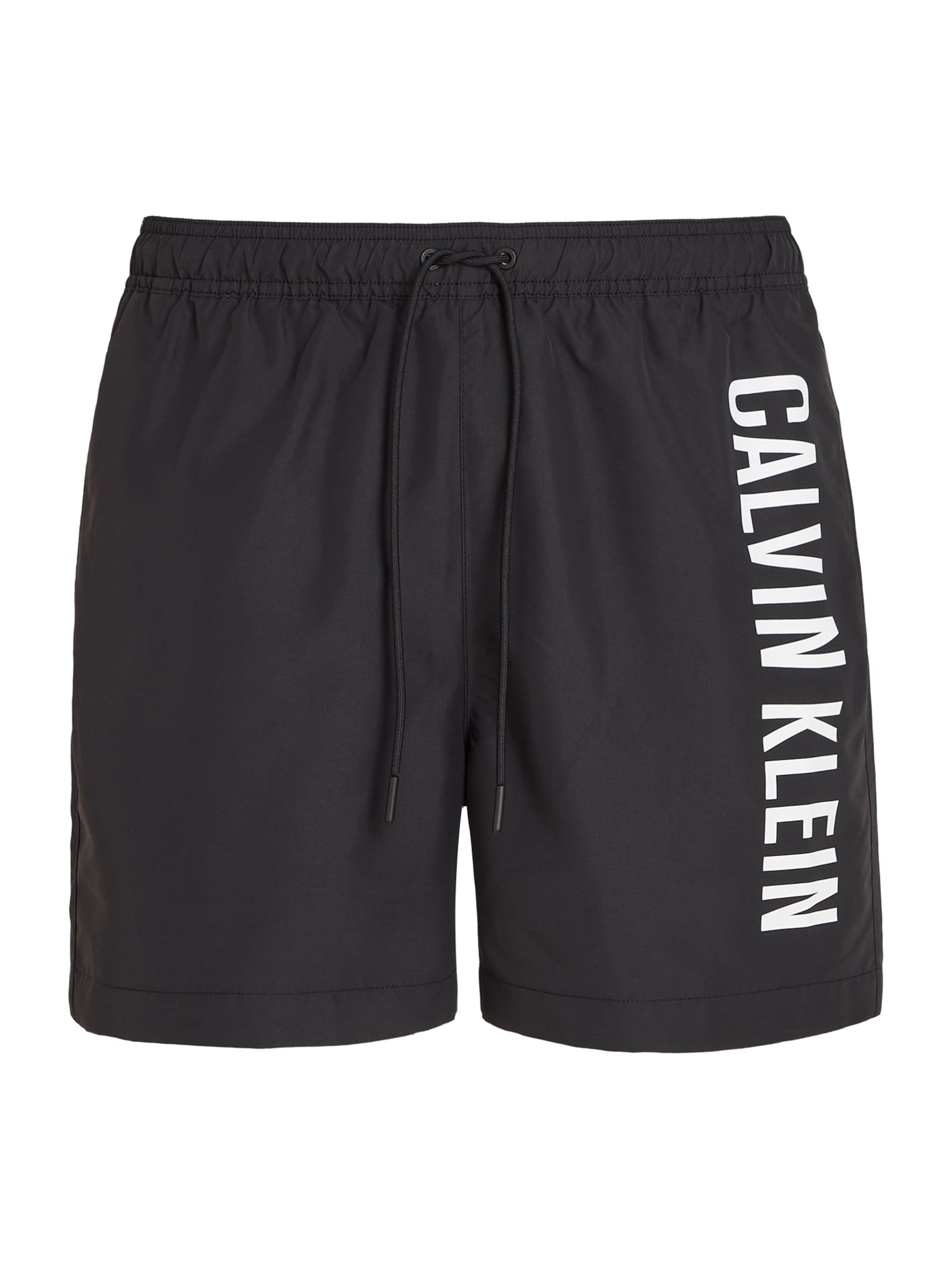 Calvin Klein Swimwear Szorty kąpielowe w kolorze czarny: przód