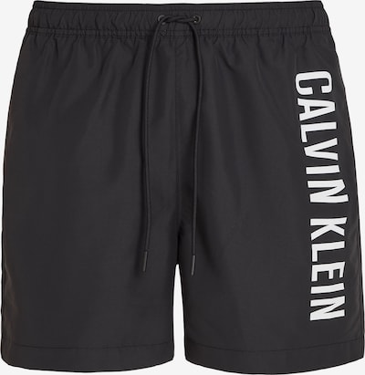 Calvin Klein Swimwear Uimashortsit värissä musta / valkoinen, Tuotenäkymä