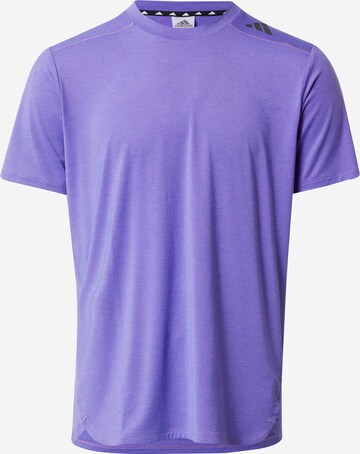ADIDAS PERFORMANCE - Camisa funcionais 'Designed For Aeroready Hiit Colour-Shift' em roxo: frente
