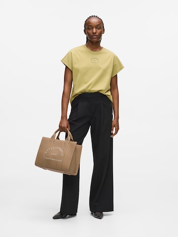 brūns Karl Lagerfeld Rokassomiņa ' Rue St-Guillaume'