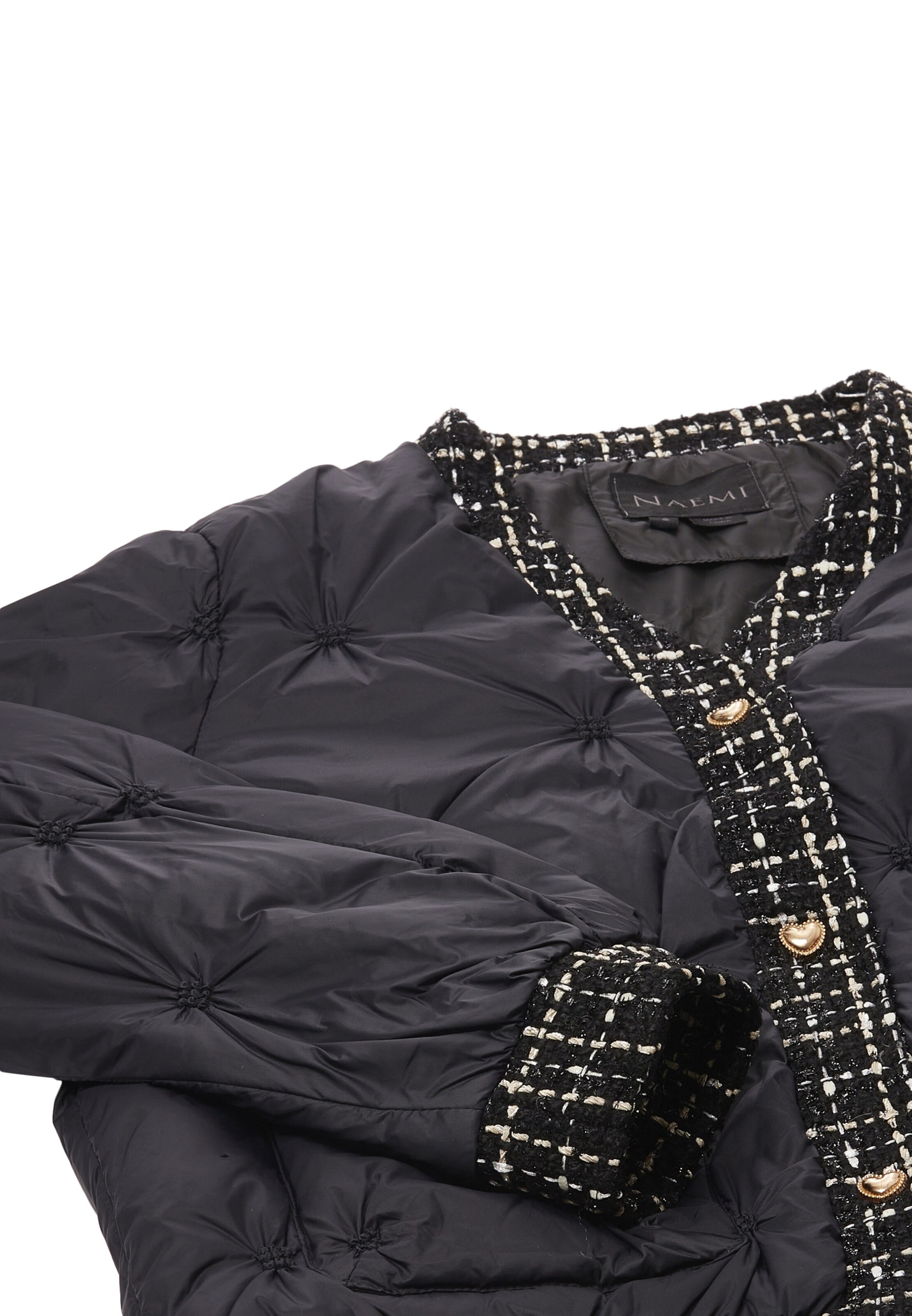 faina - Casaco meia-estação em preto