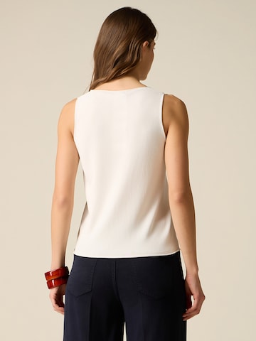 Pull-over oltre en blanc