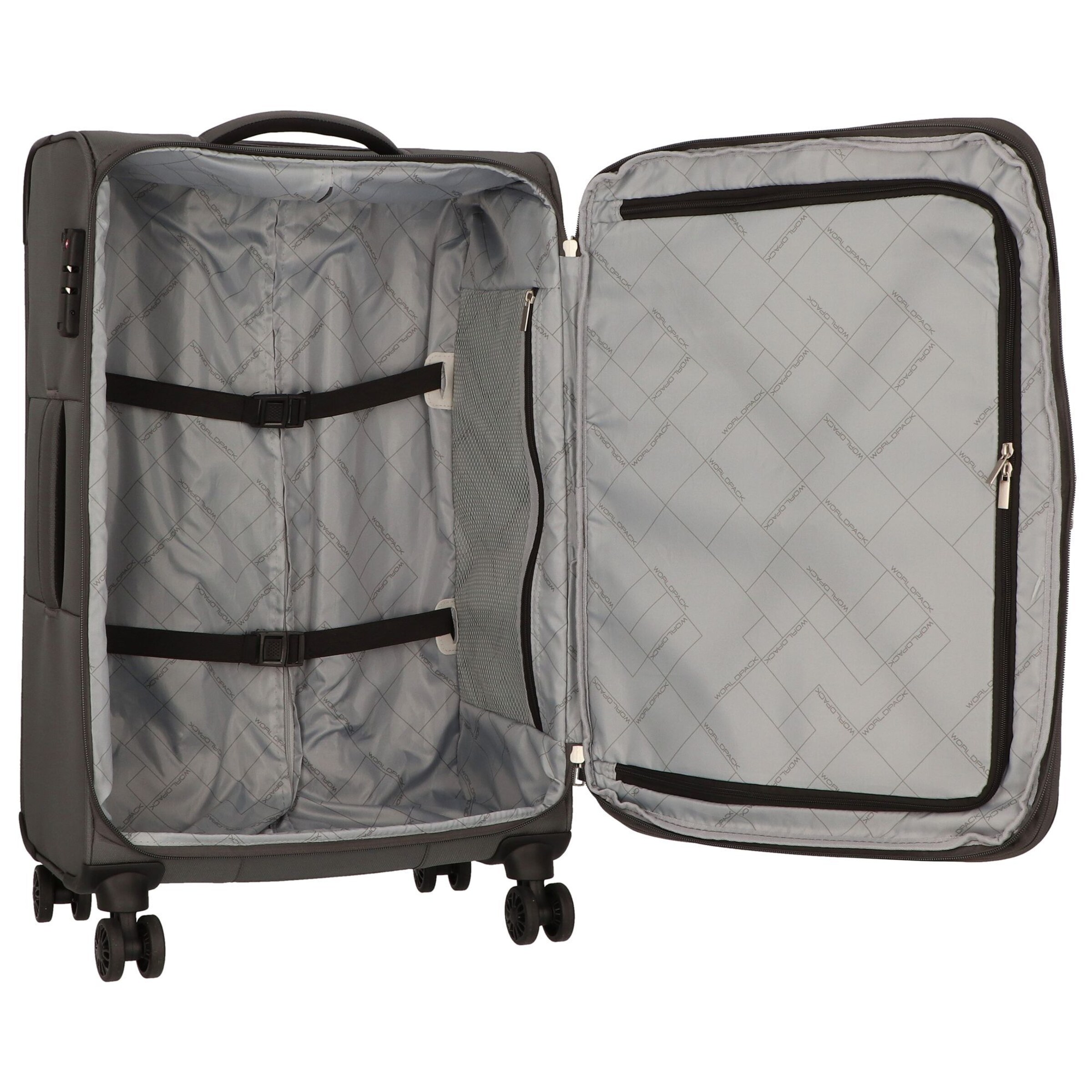 Worldpack Suitcase Set in Grey