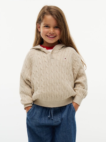 TOMMY HILFIGER Pullover in Beige: Vorderseite