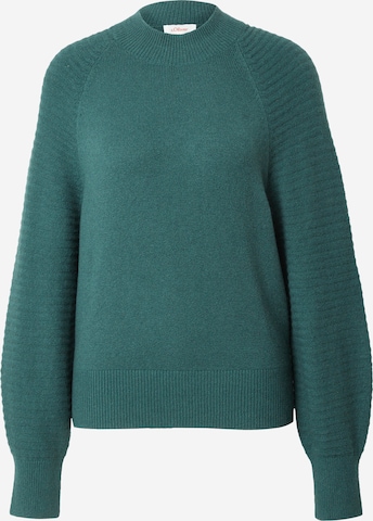 s.Oliver Sweater in Green: front