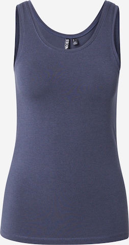Haut 'Sirene' PIECES en bleu : devant