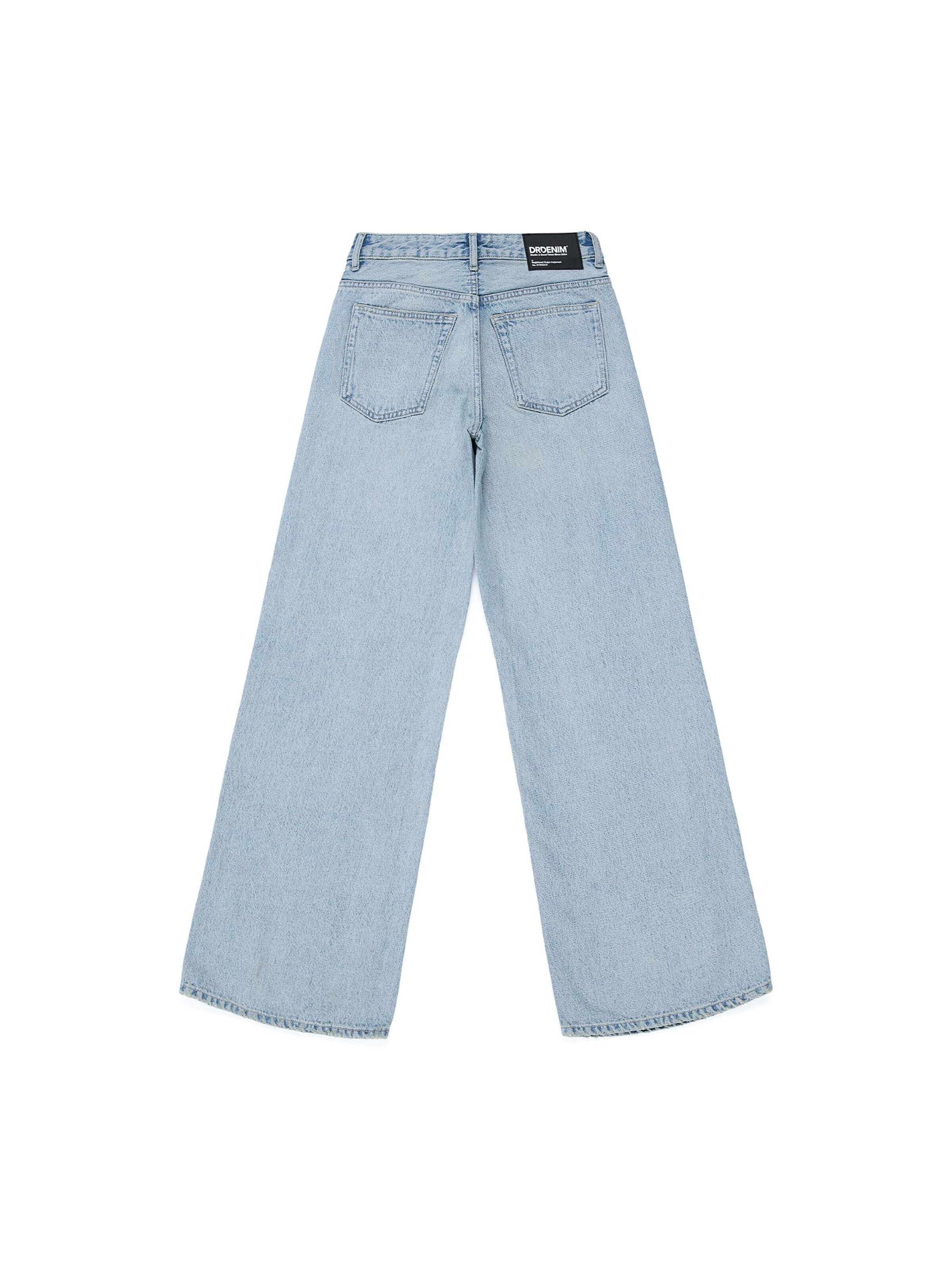 Dr. Denim Regular Jeans 'Rhue Low Wide Jeans'‌‌‌‌ in Blau