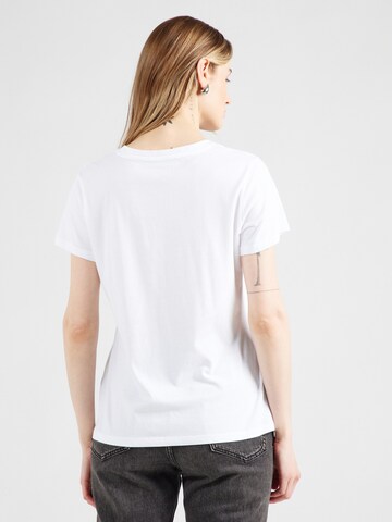 balta DKNY Marškinėliai