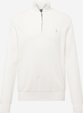 Pull-over Polo Ralph Lauren en blanc : devant