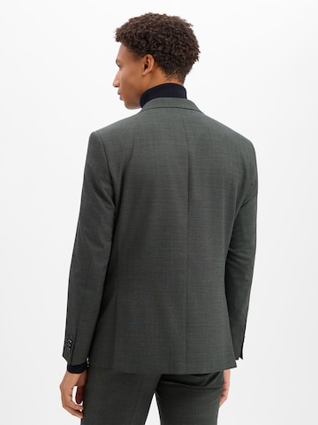 HECHTER PARIS Regular fit Business Blazer in Grey