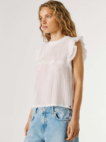Pepe Jeans Blouse 'Dakota' in Wit