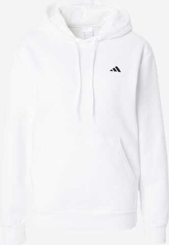 ADIDAS SPORTSWEAR Αθλητική μπλούζα φούτερ σε λευκό: μπροστά