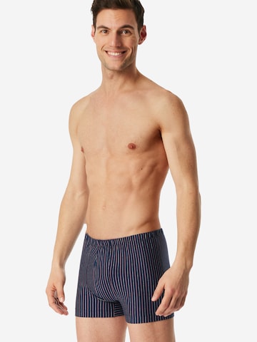 SCHIESSER - Calzoncillo boxer en azul