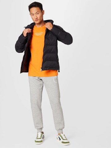 JACK & JONES Skjorte 'ARCHIE' i oransje