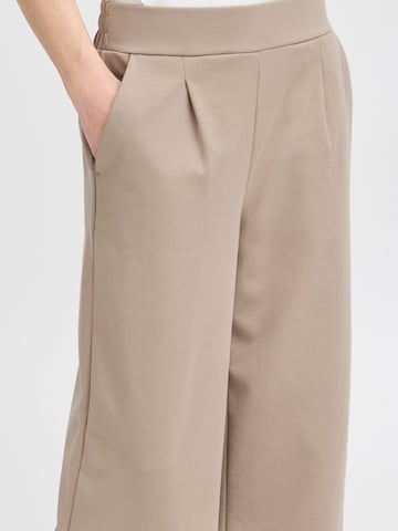 Regular Pantalon de sport ' BYRIZETTA WIDE PANTS CROPPED ' b.young en beige