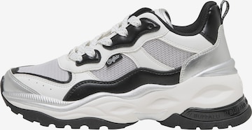 Sneaker bassa di BUFFALO in argento: frontale