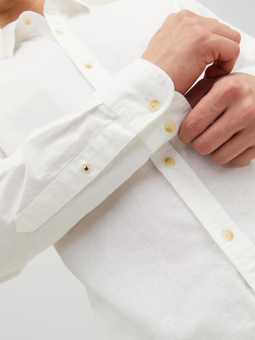 JACK & JONES Regular fit Button Up Shirt in White