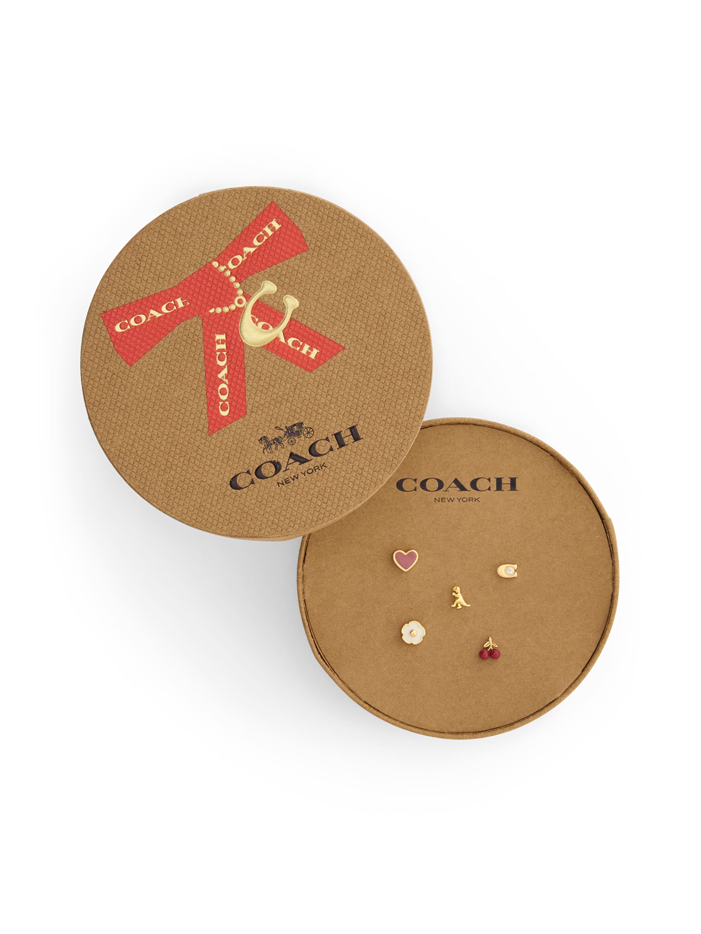 Boucles d'oreilles COACH en or