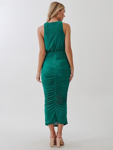 Chancery Dress 'VOLTAIRE' in Green: back