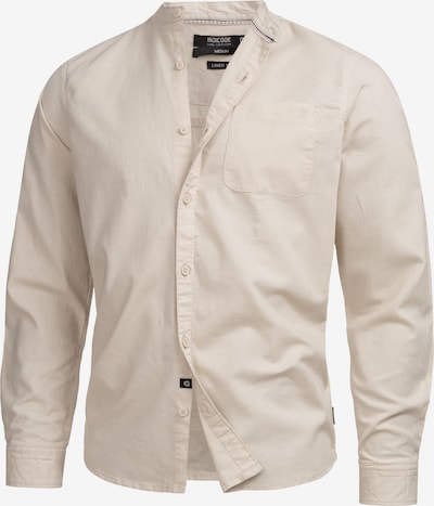 INDICODE JEANS Button Up Shirt ' INRaffi ' in Beige, Item view