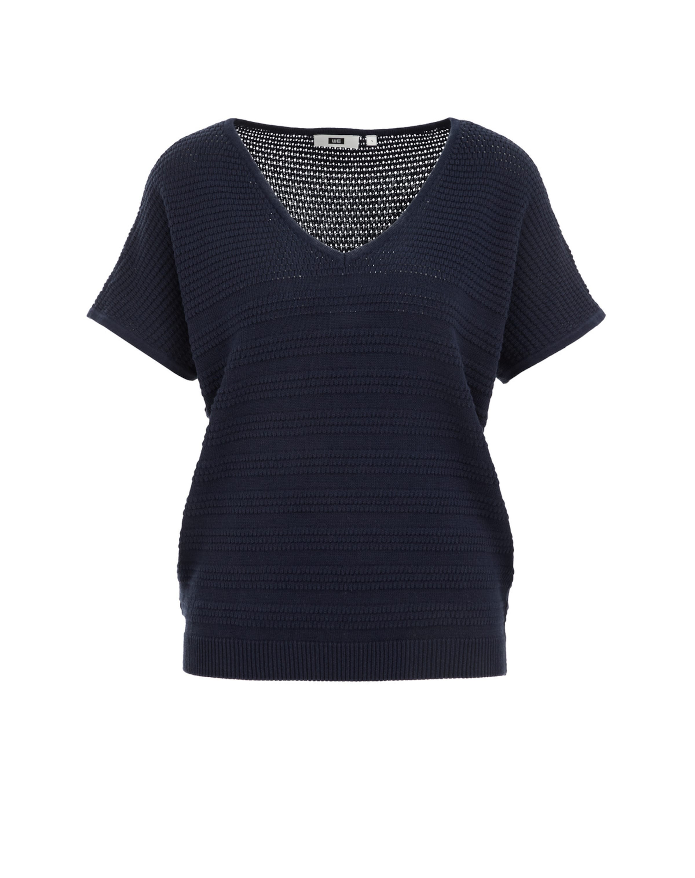 WE Fashion Tričko - Modrá: predná strana