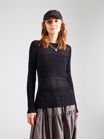 Copenhagen Muse Pullover i sort: forside