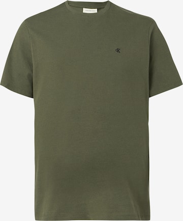 Calvin Klein Jeans Футболка 'CLASSIC' в Зеленый: спереди