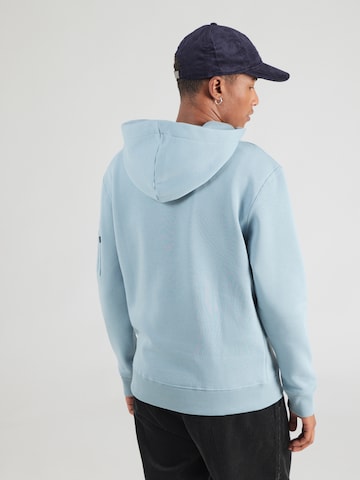 ALPHA INDUSTRIES Sweatshirt in Blue