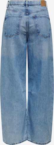 ONLY Wide leg Jeans in Blauw