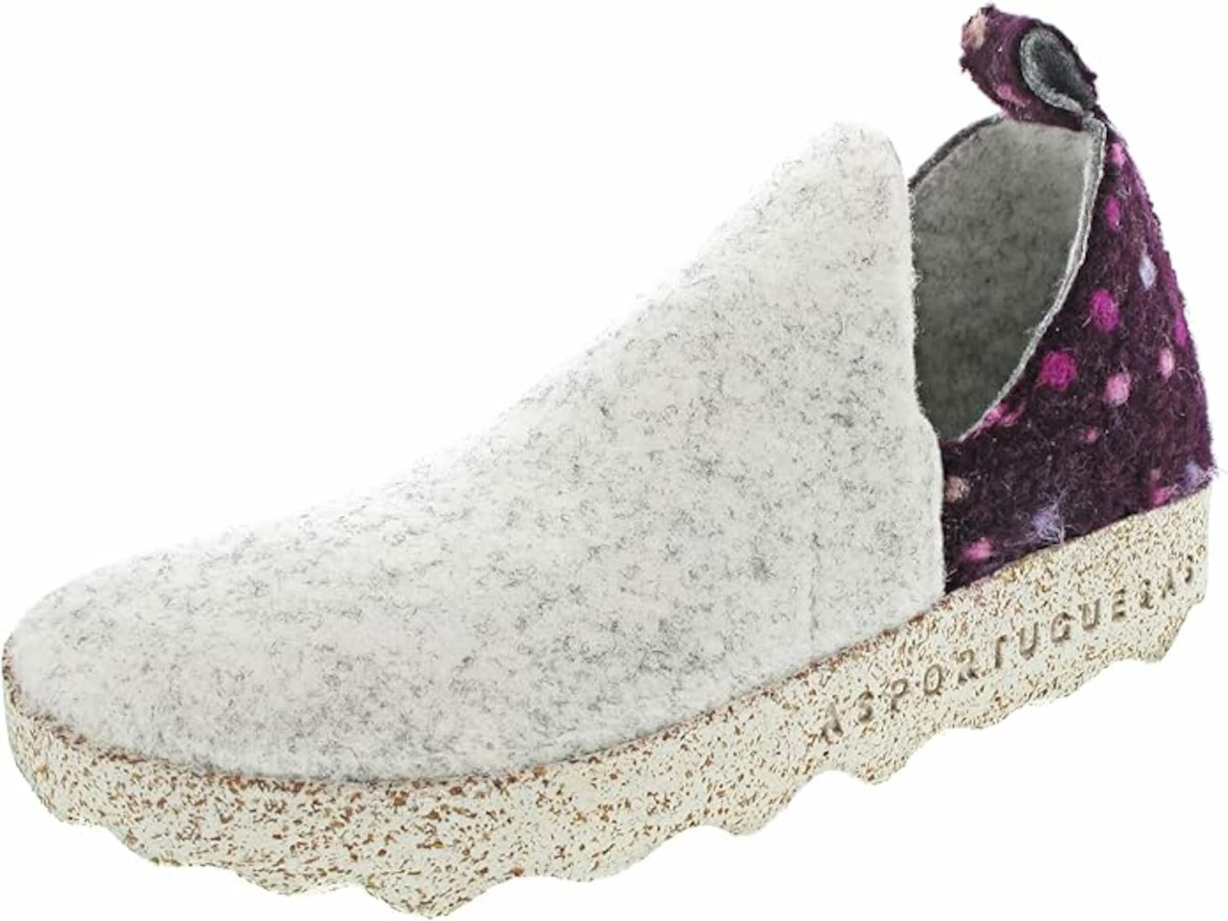 Asportuguesas Slipper in Grey: front