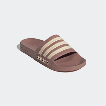 ADIDAS SPORTSWEAR Badeschuh 'Adilette' in Braun