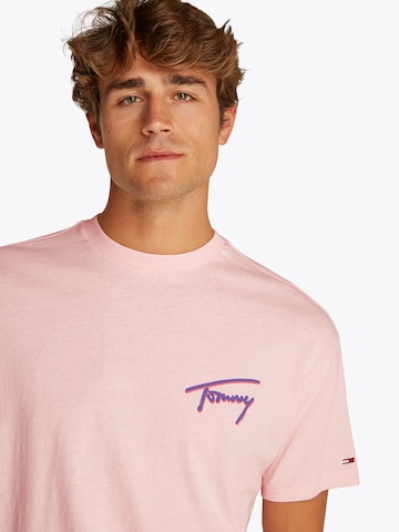Tommy Jeans Majica | roza barva