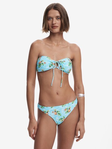Slip bikini di Desigual in blu: frontale