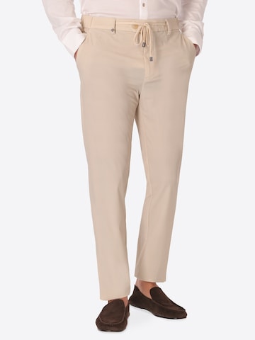 Regular Pantalon chino 'T. Quercia' Distretto12 en beige : devant