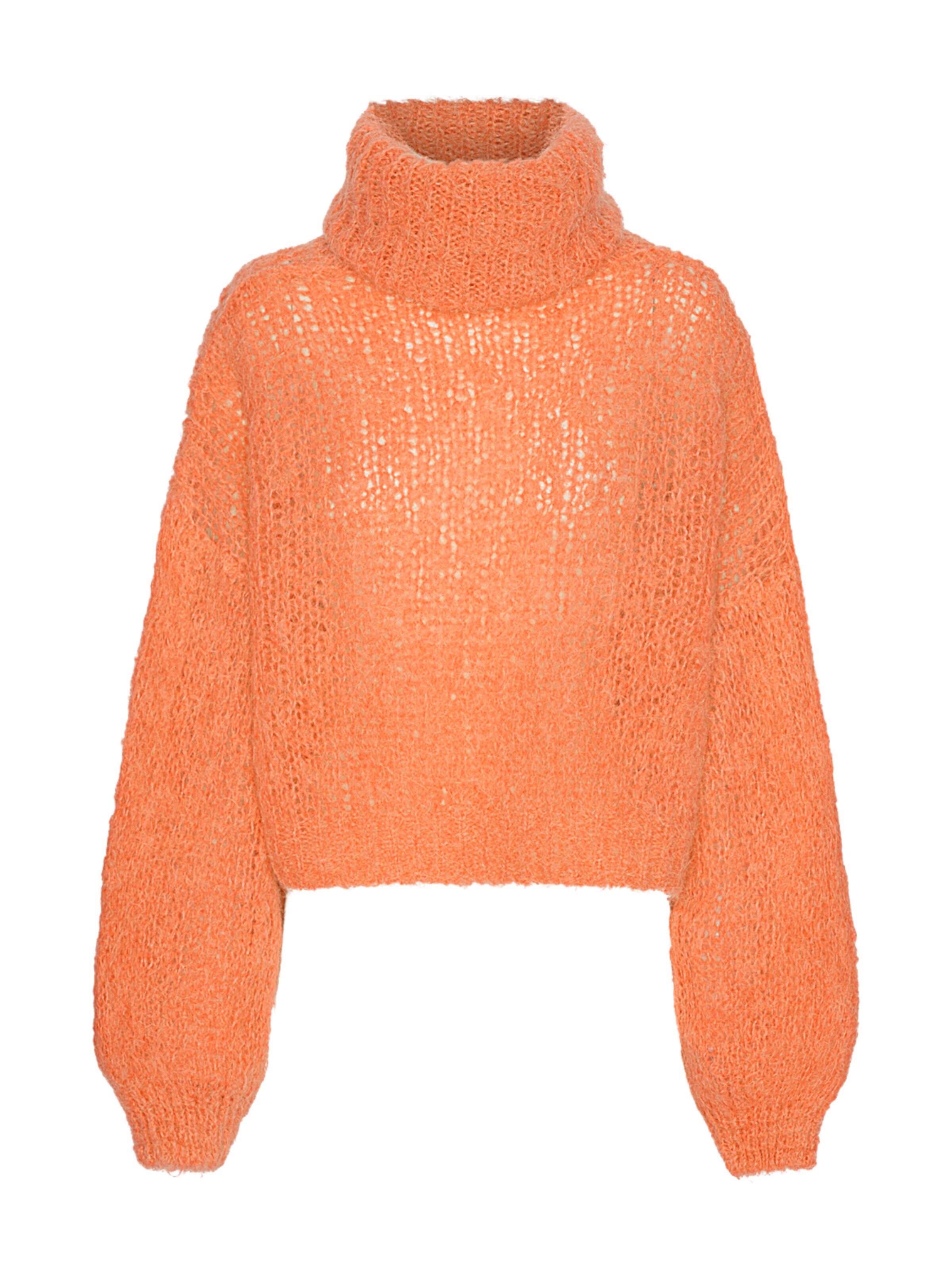 americandreams Oversizepullover 'Pepper'‌‌ in Orange: Vorderseite